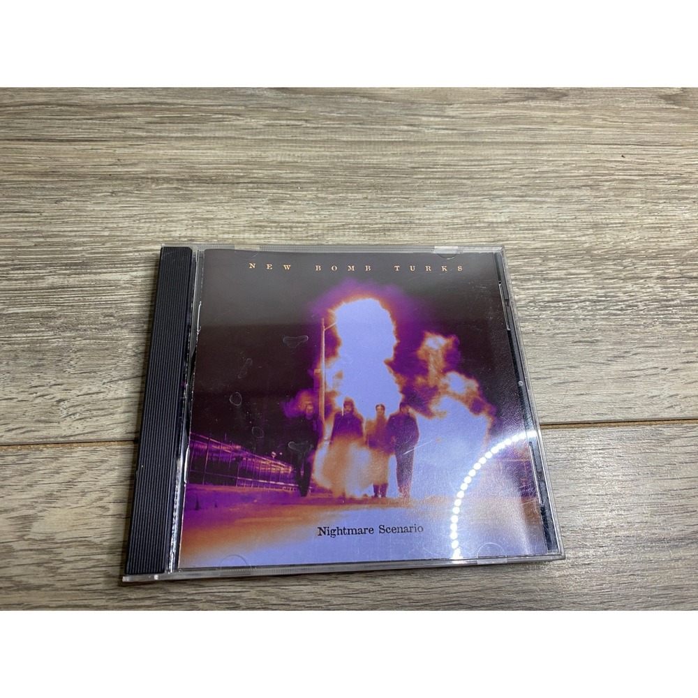 New Bomb Turks Nightmare Scenario CD Unisex OS Black Excellent Garage Punk 2000